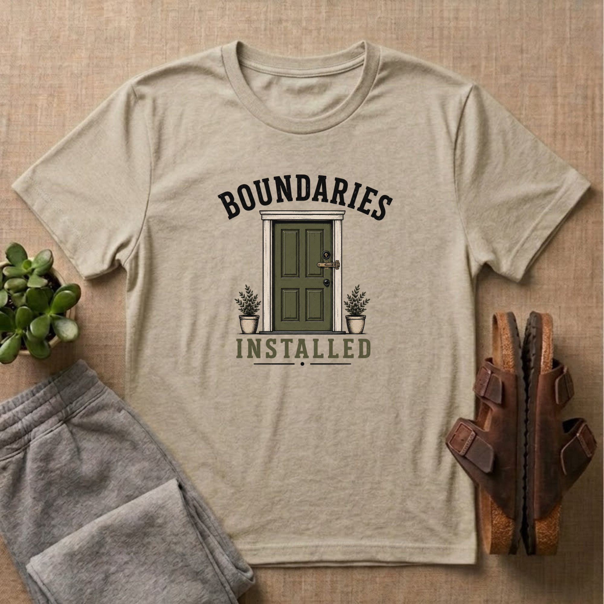 Boundaries Installed T-Shirt