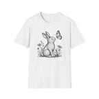 Rabbit Admiring Butterfly T-Shirt