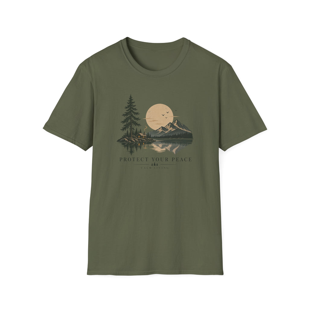 Protect Your Peace - Calm Living T-Shirt