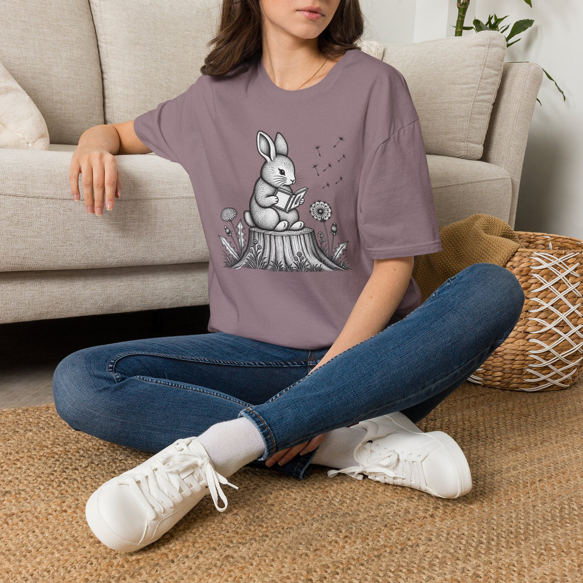 Rabbit Ready A Book T-Shirt