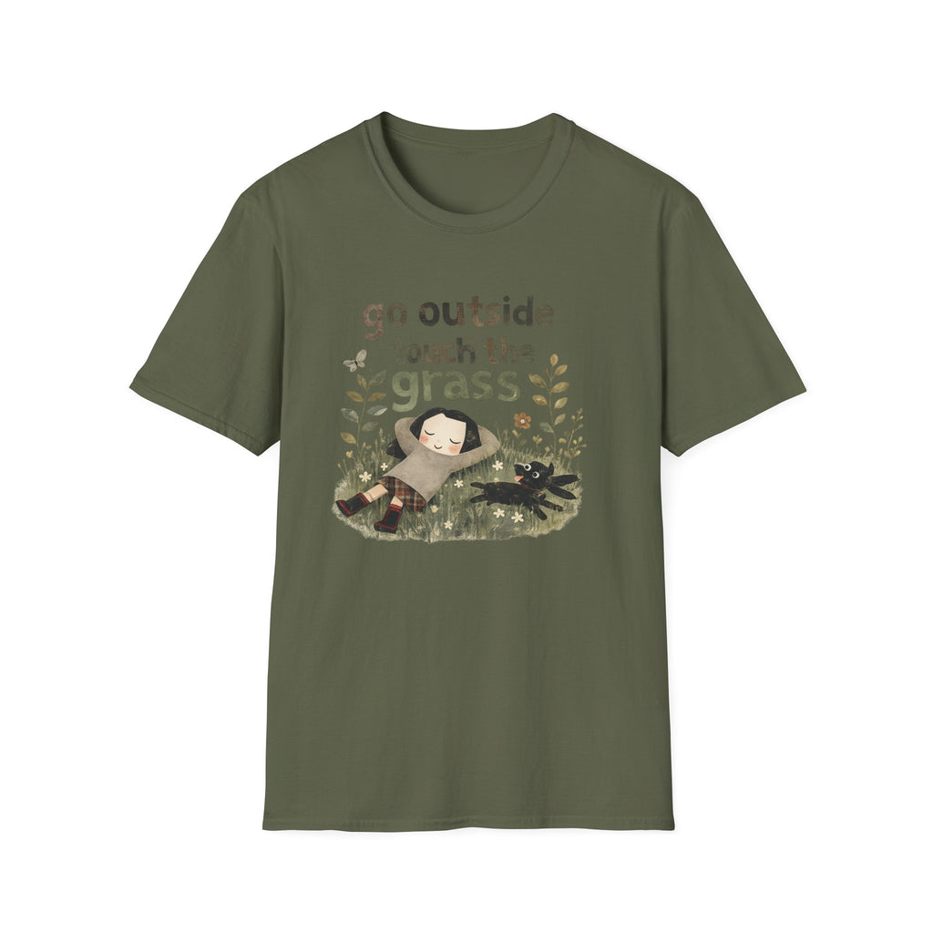 Go Outside Touch The Grass T-Shirt