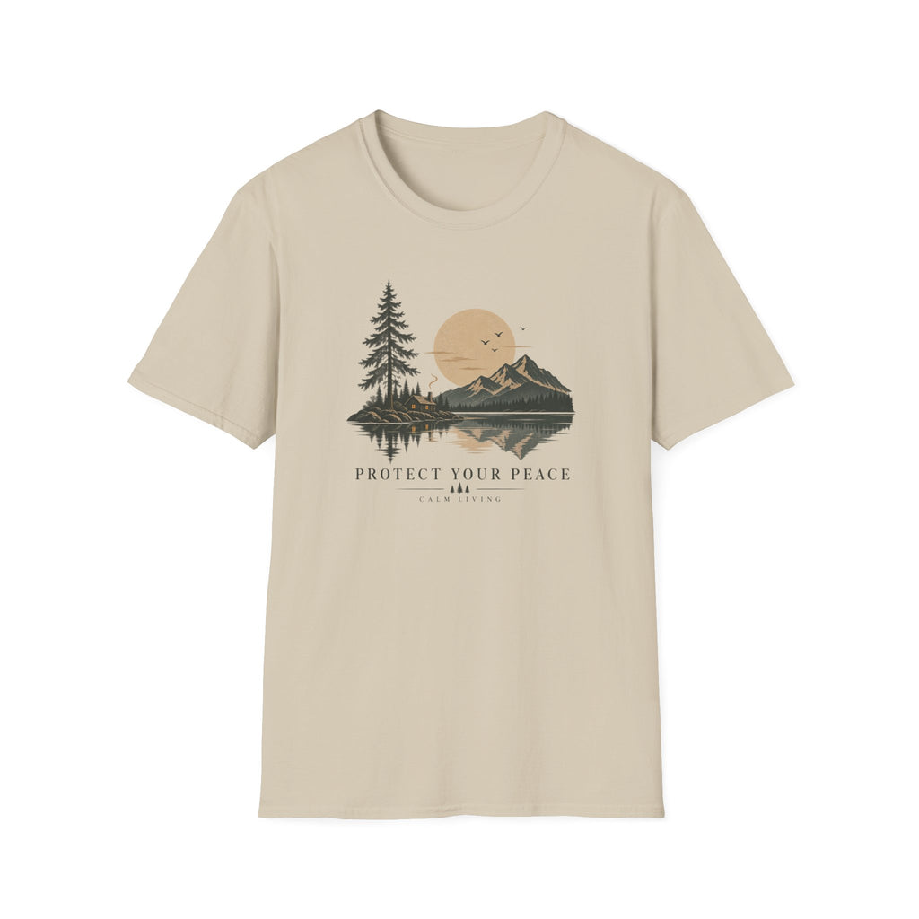 Protect Your Peace - Calm Living T-Shirt