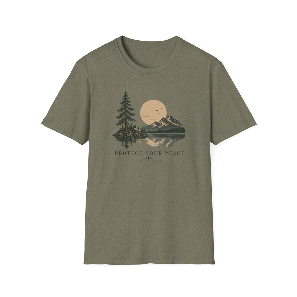Protect Your Peace - Calm Living T-Shirt