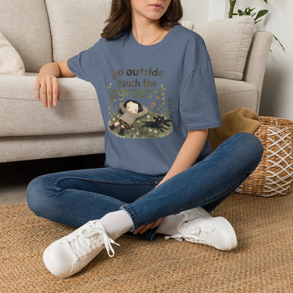Go Outside Touch The Grass T-Shirt