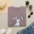 Rabbit Admiring Butterfly T-Shirt