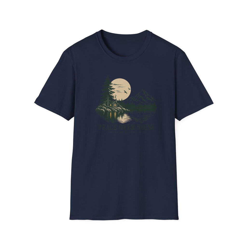 Peace Over Noise - Calm Living T-Shirt