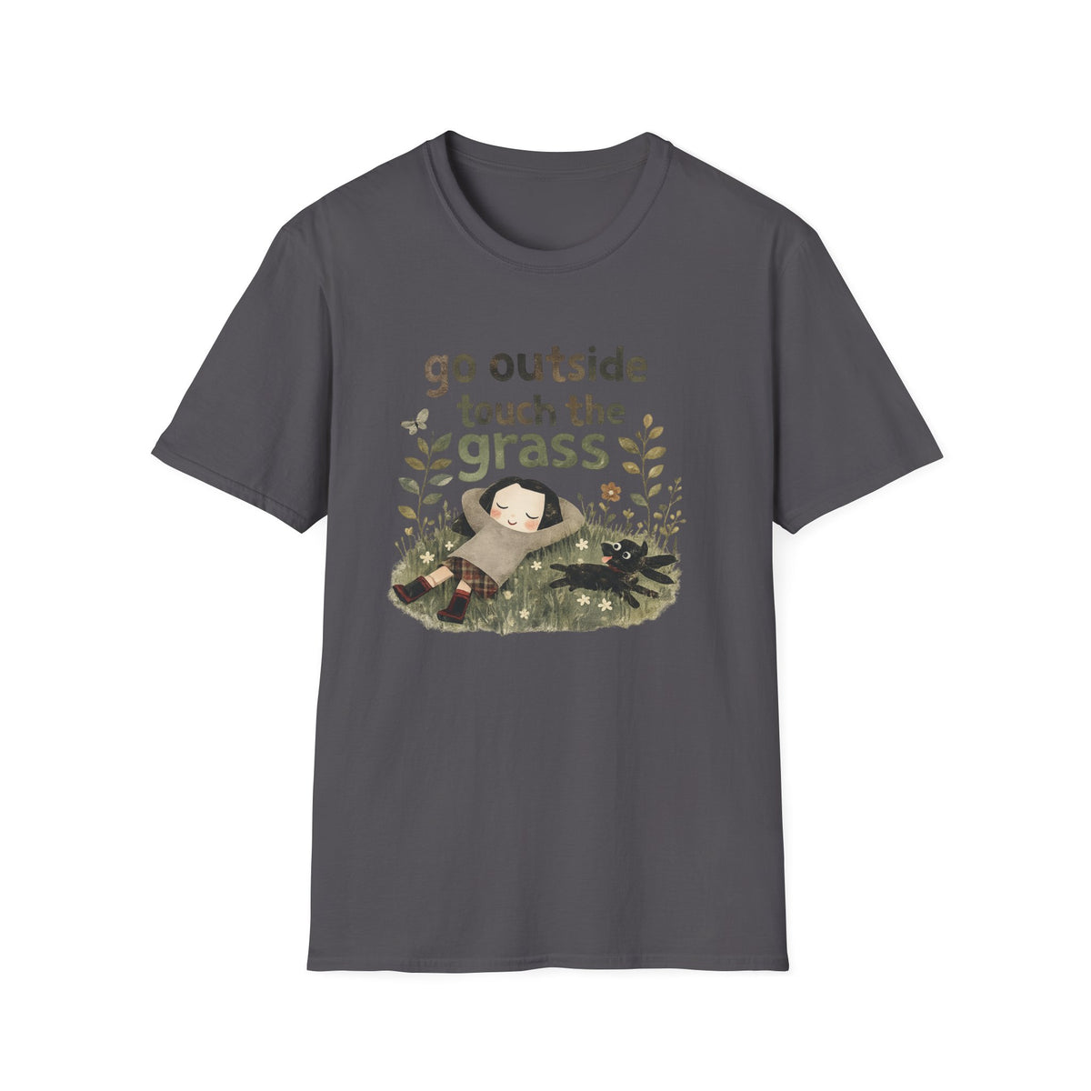 Go Outside Touch The Grass T-Shirt