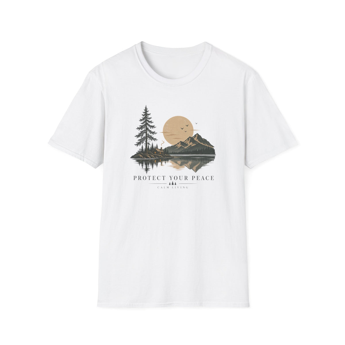 Protect Your Peace - Calm Living T-Shirt