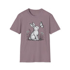 Rabbit Admiring Butterfly T-Shirt