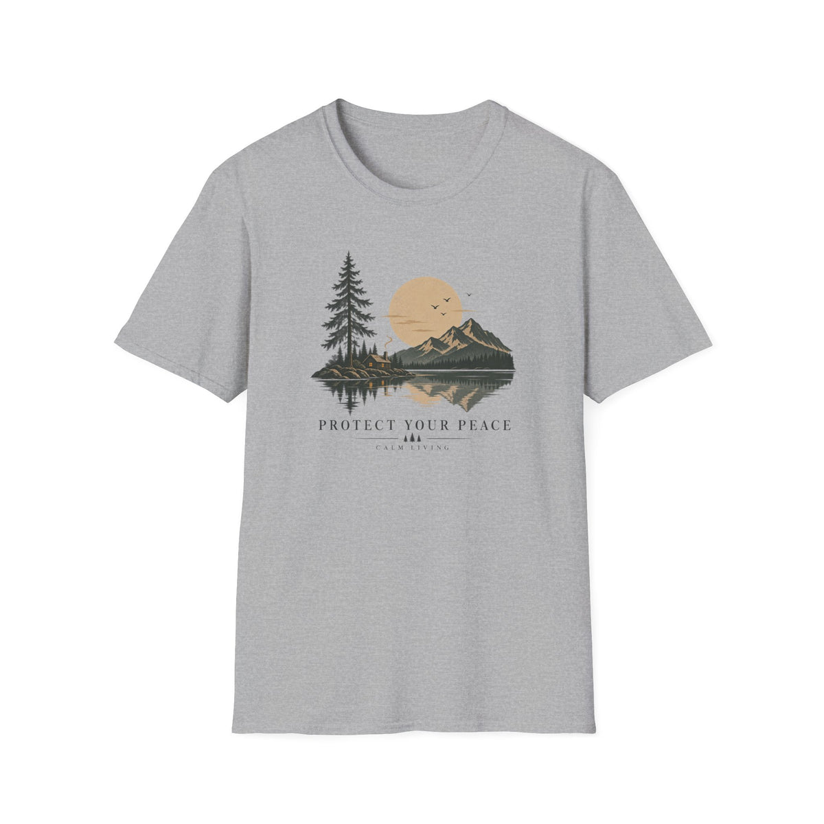 Protect Your Peace - Calm Living T-Shirt