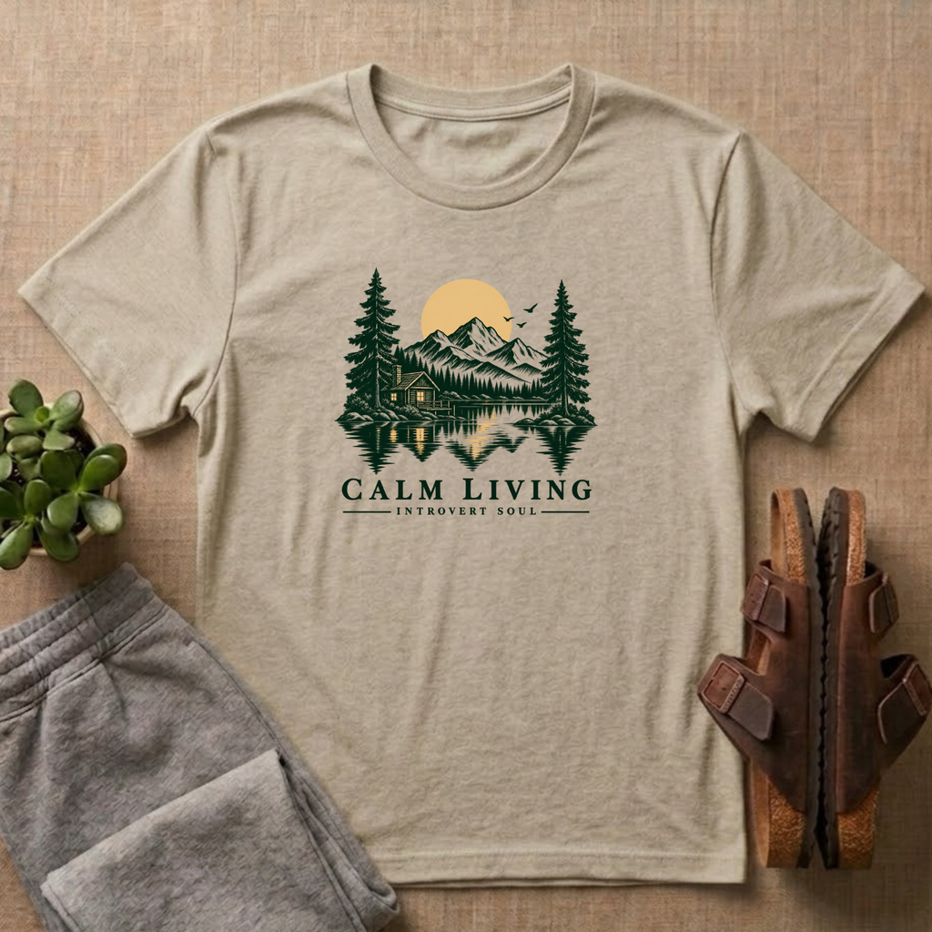 Calm Living Introvert Soul T-Shirt