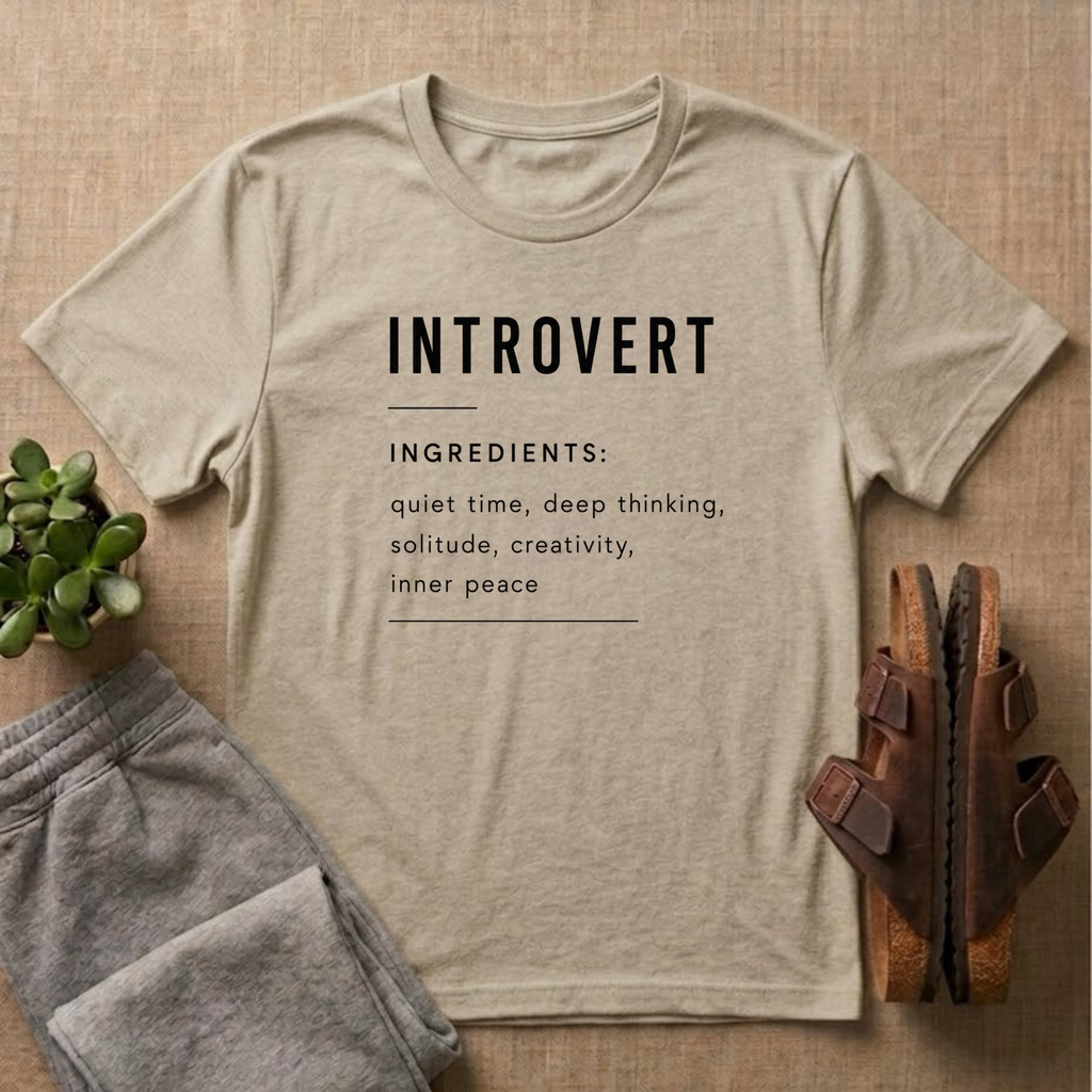Introvert Ingredients T-Shirt