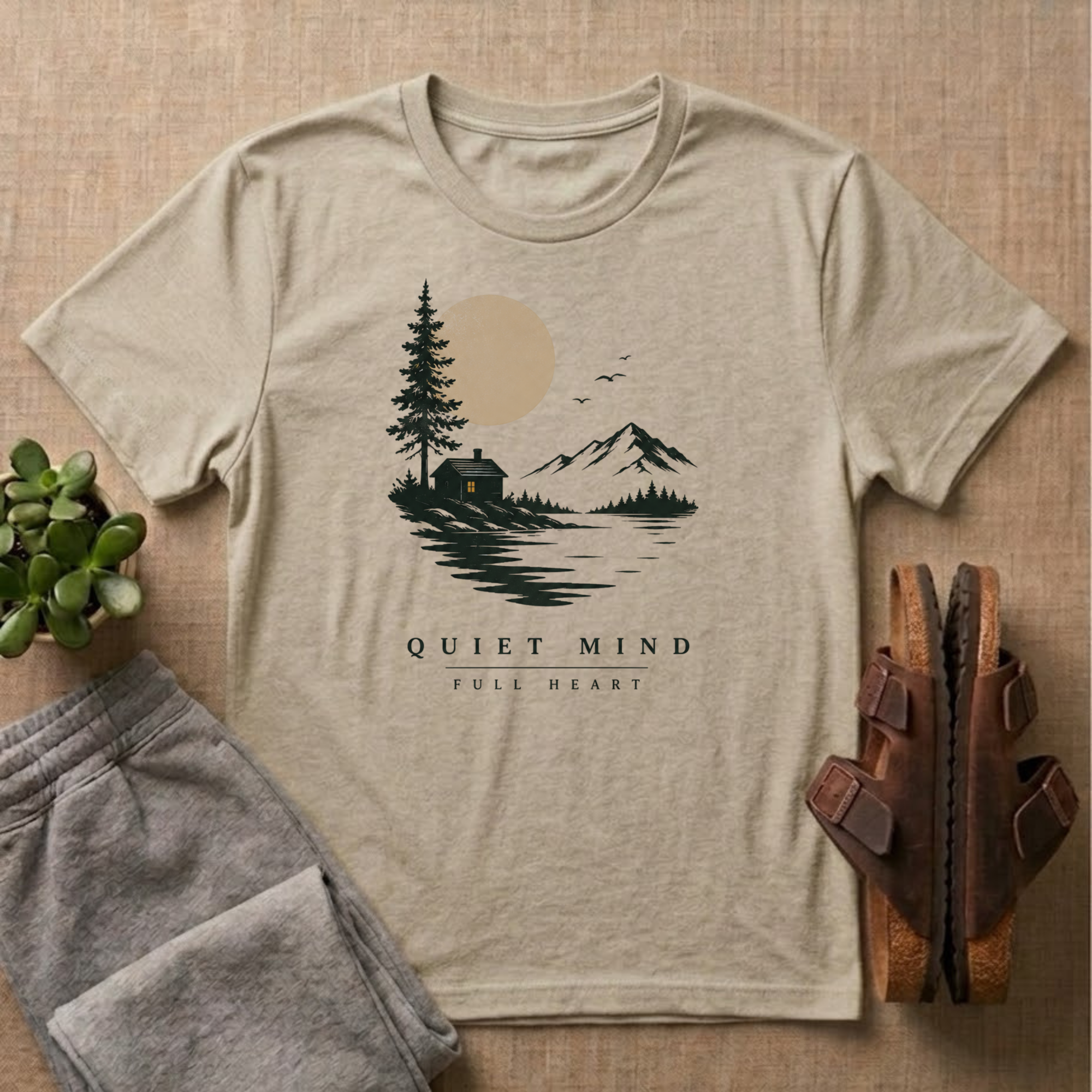 Quiet Mind Full Heart T-Shirt