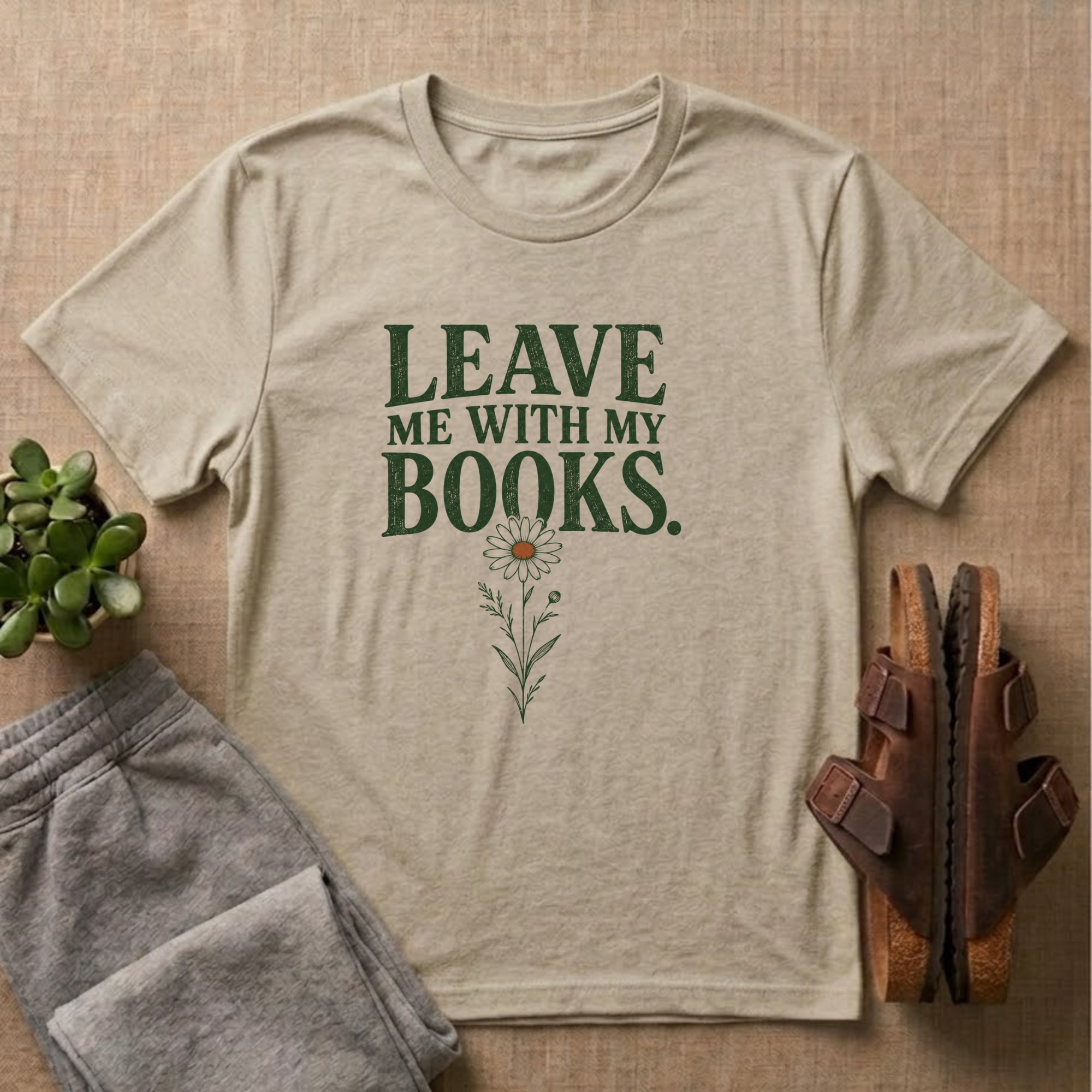 Leave Me With My Books T-Shirt