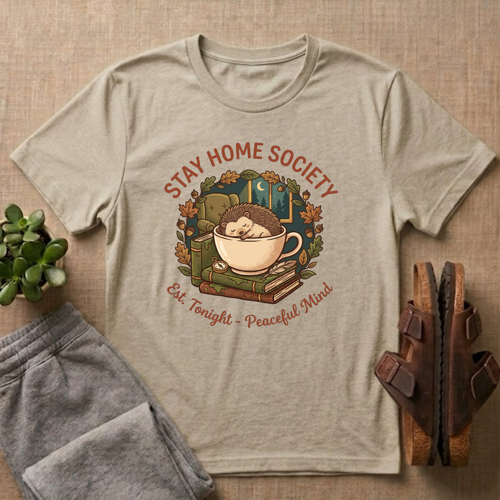 Stay Home Society T-Shirt