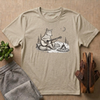 Fox Playing Music T-Shirt
