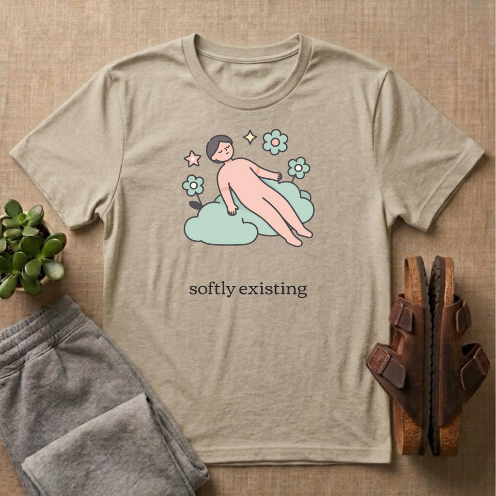 Softly Existing T-Shirt