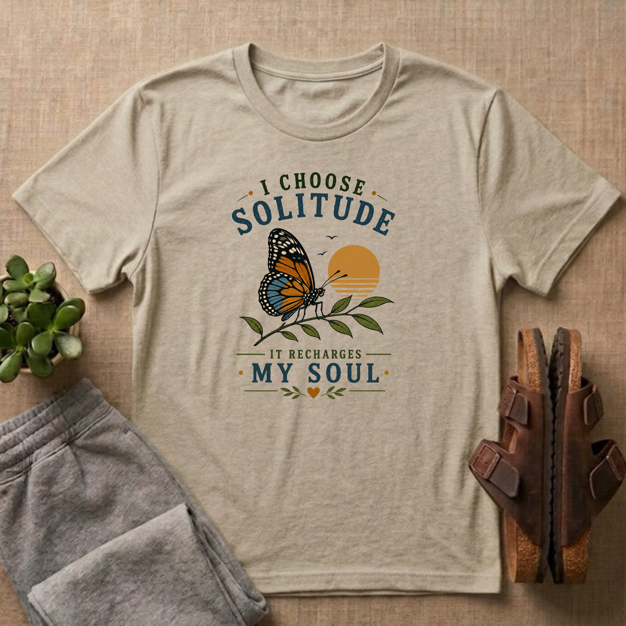 Solitude Recharges My Soul T-Shirt