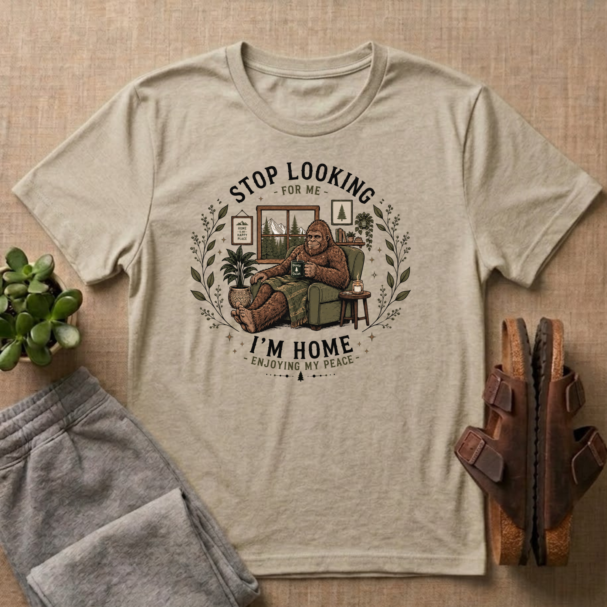 Bigfoot Homebody T-Shirt