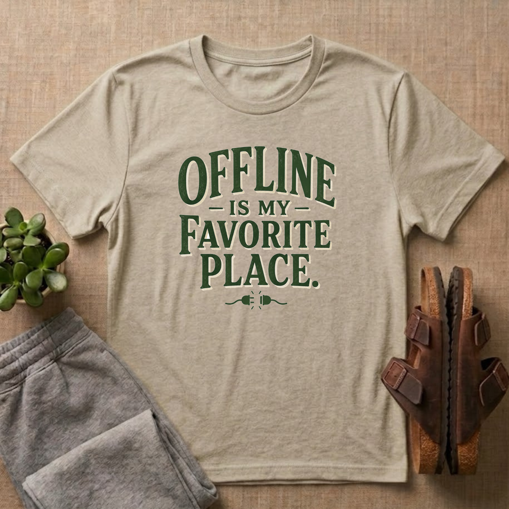 Offline is my Favorite Place T-Shirt