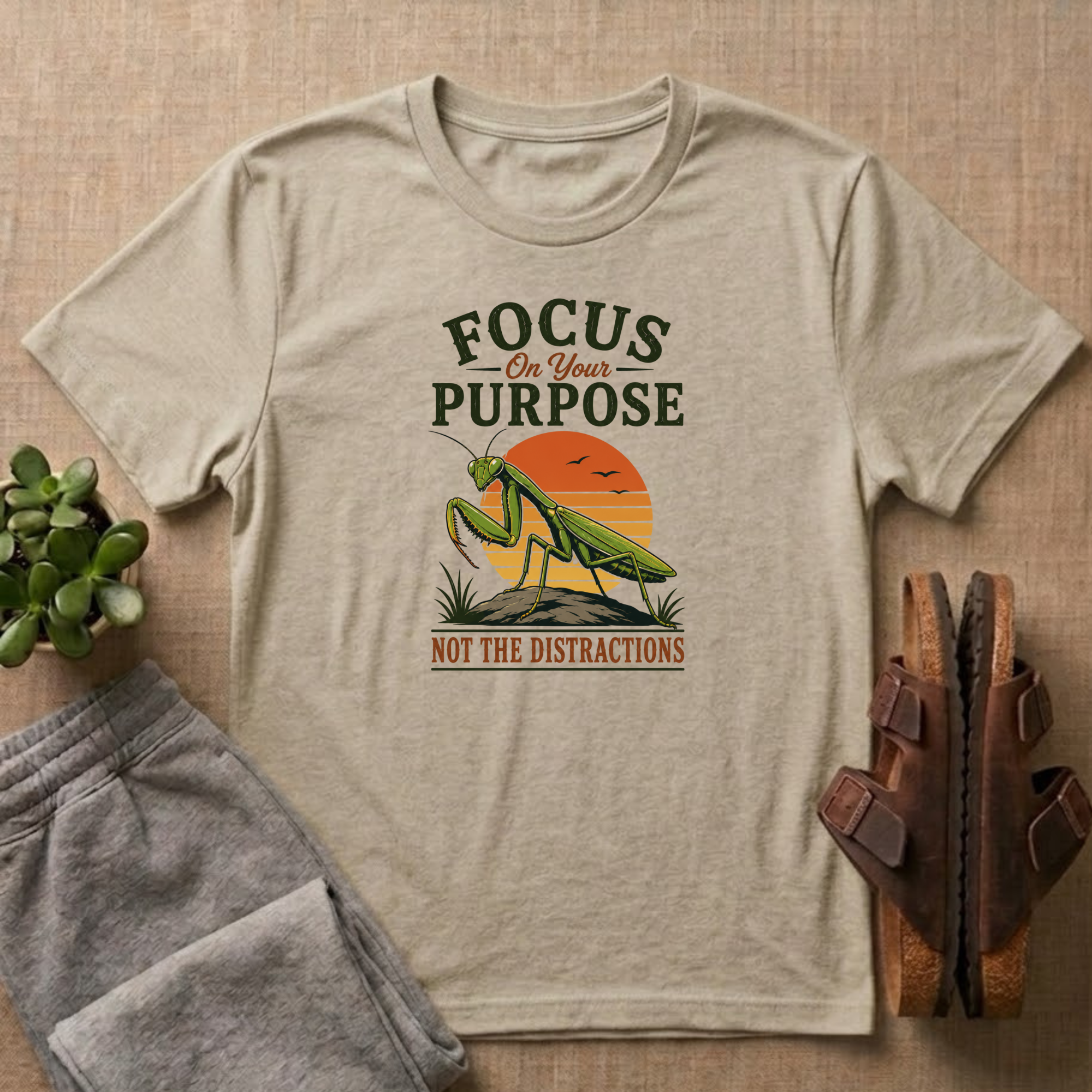 Purpose And No Distraction T-Shirt