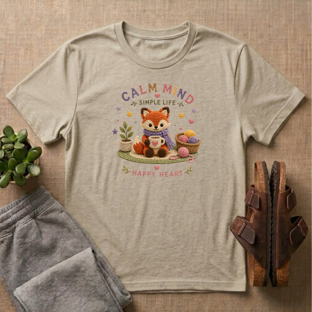 Calm Mind Simple Life T-Shirt