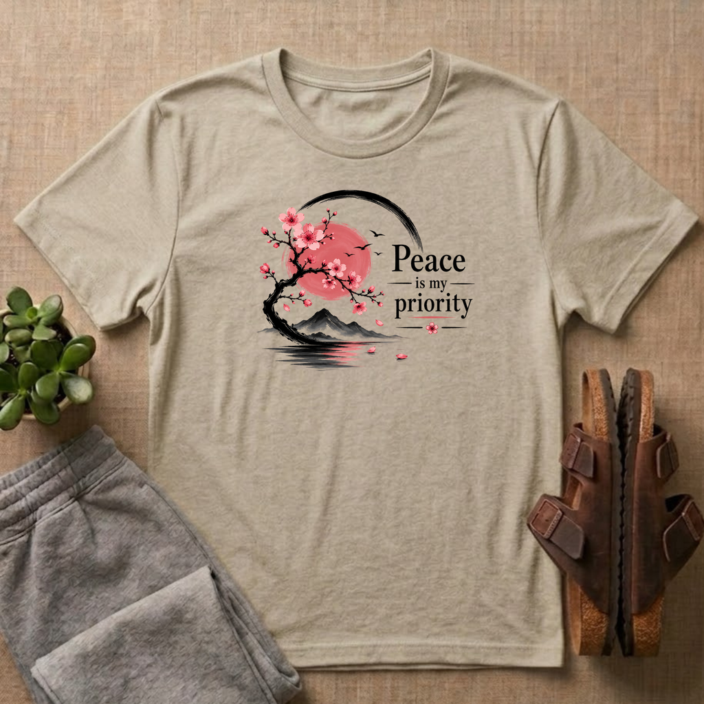 Peace Is My Prioty T-shirt