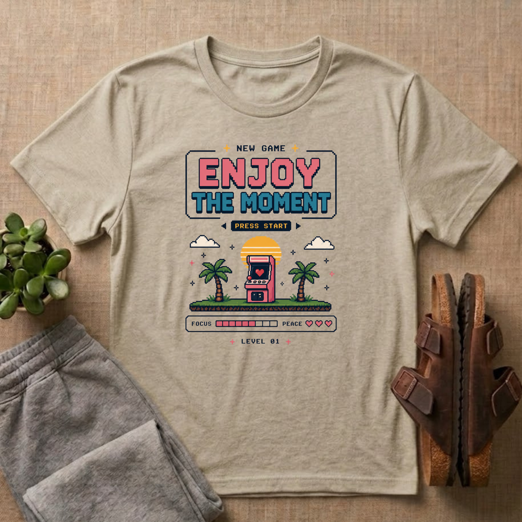 Enjoy the Moment Arcade T-Shirt