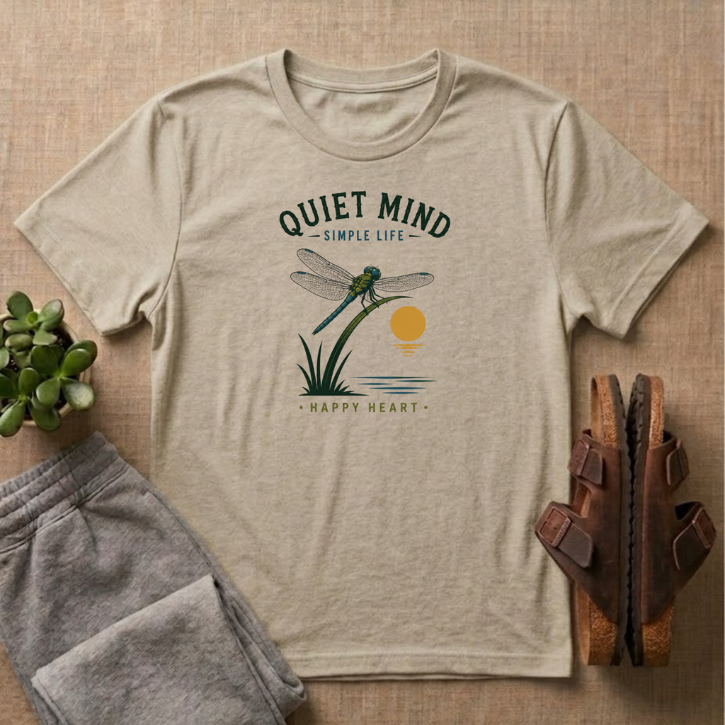 Quiet Mind Simple Life T-Shirt