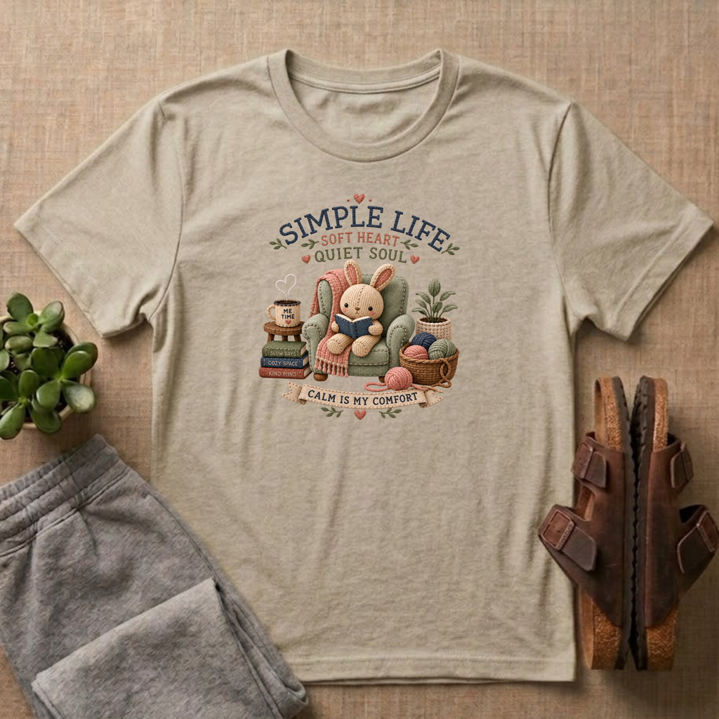 Simple Life Soft Heart Quiet Soul T-shirt