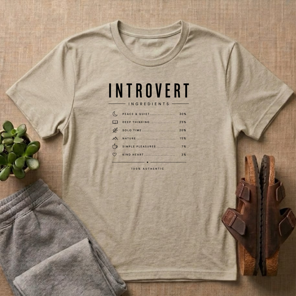 Introvert Percentages T-shirt