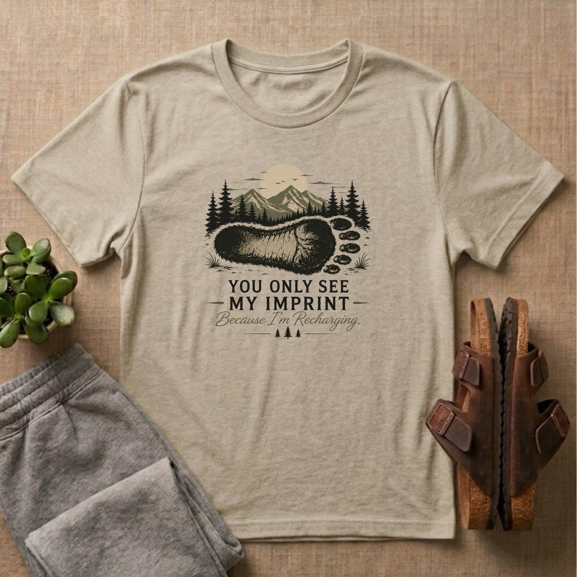 Bigfoot Imprint T-Shirt