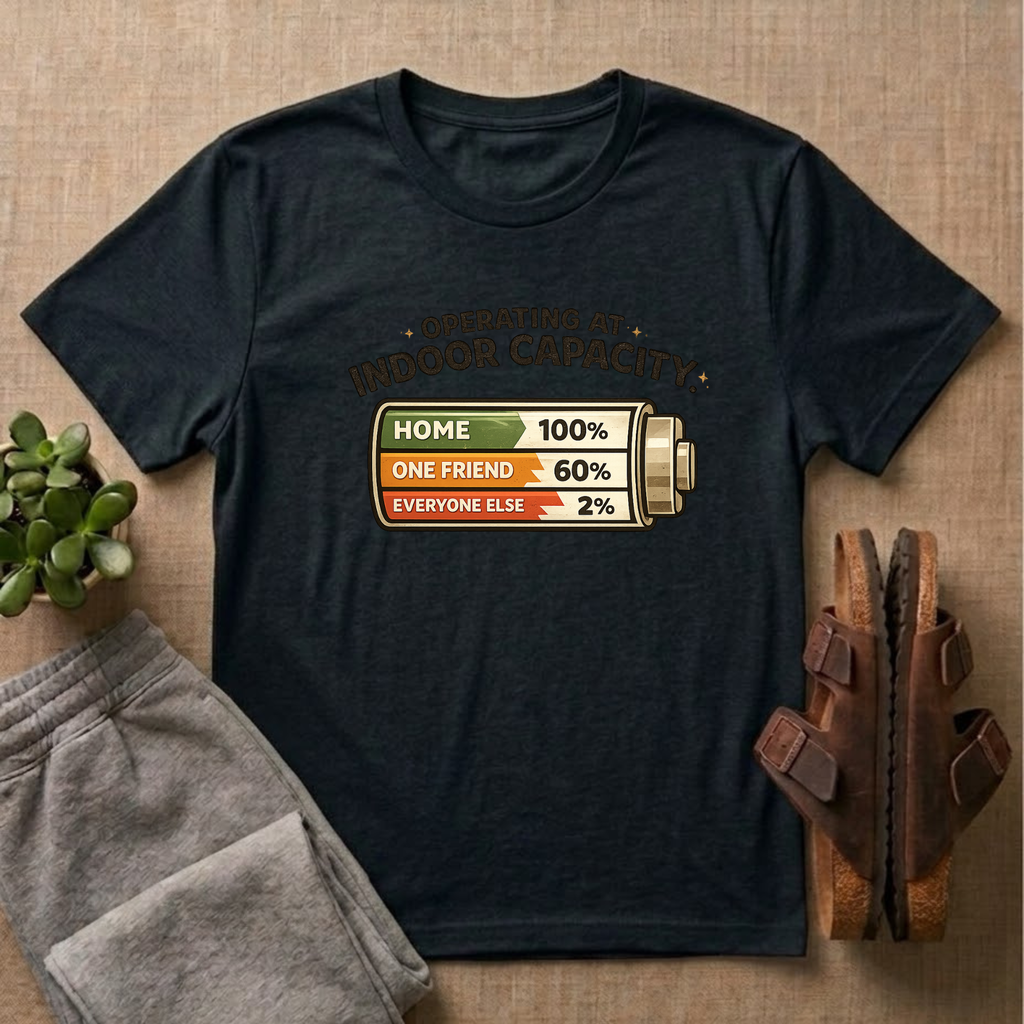 Operating At Indoor Capacity T-shirt