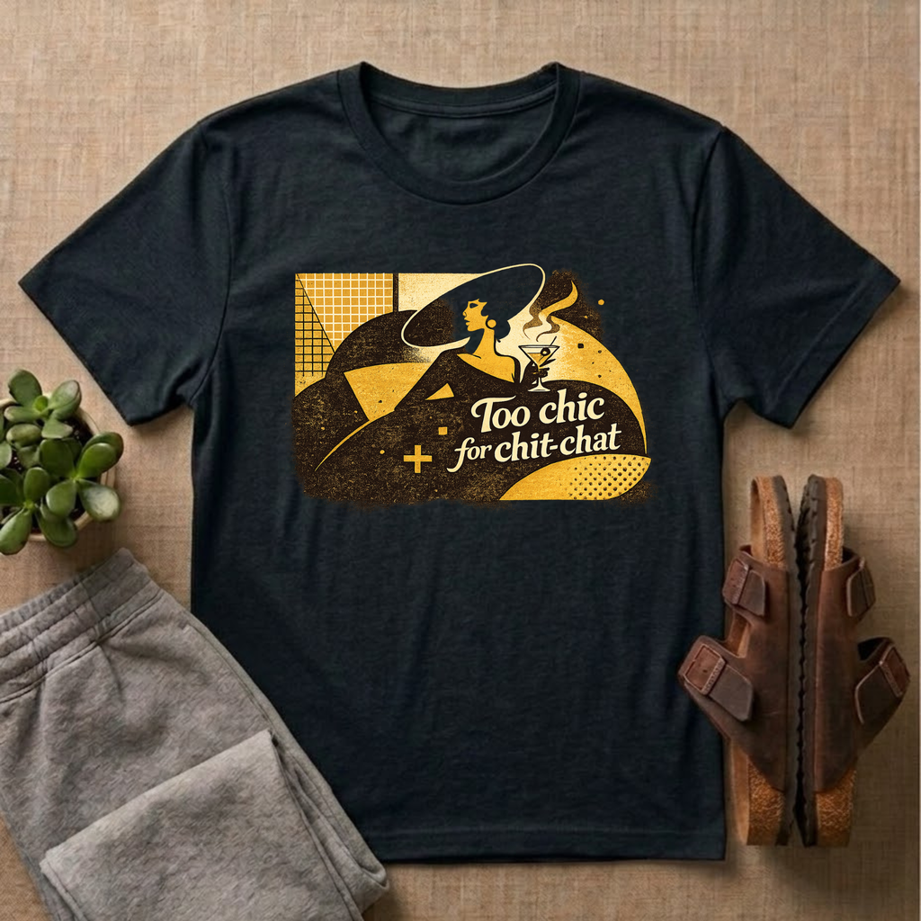 Too Chic for Chit Chat T-shirt