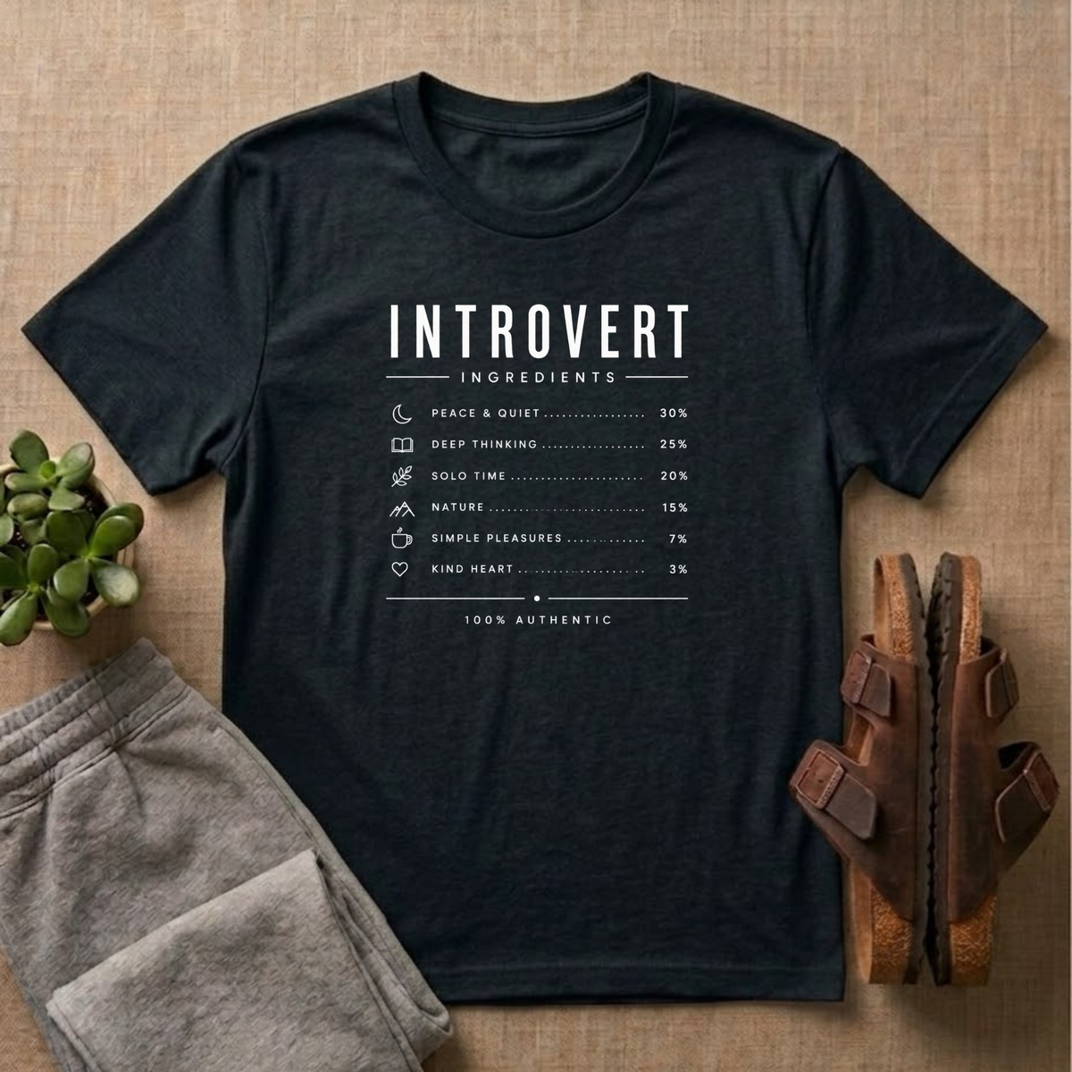 Introvert Percentages T-shirt