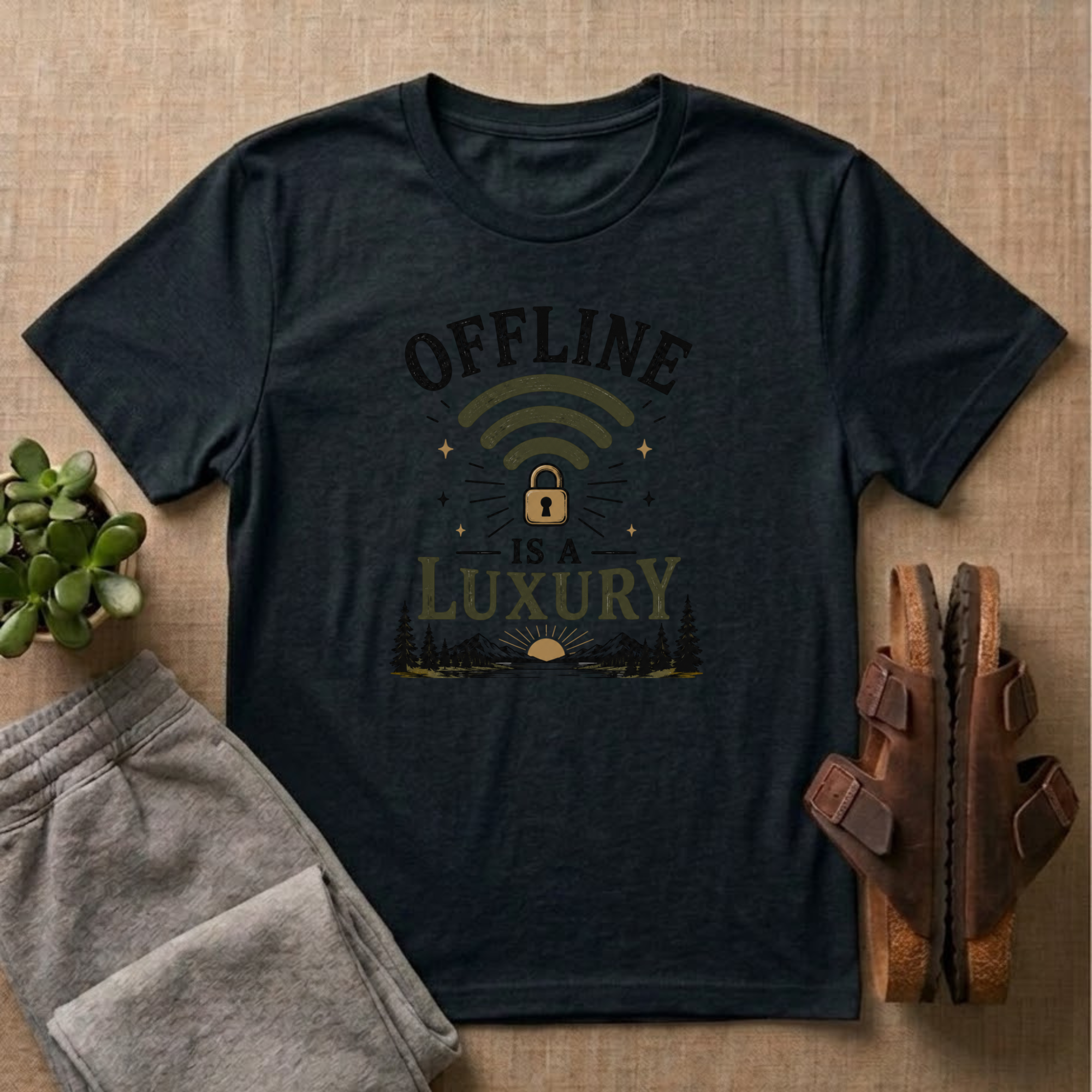 Offline Is A Luxury T-Shirt