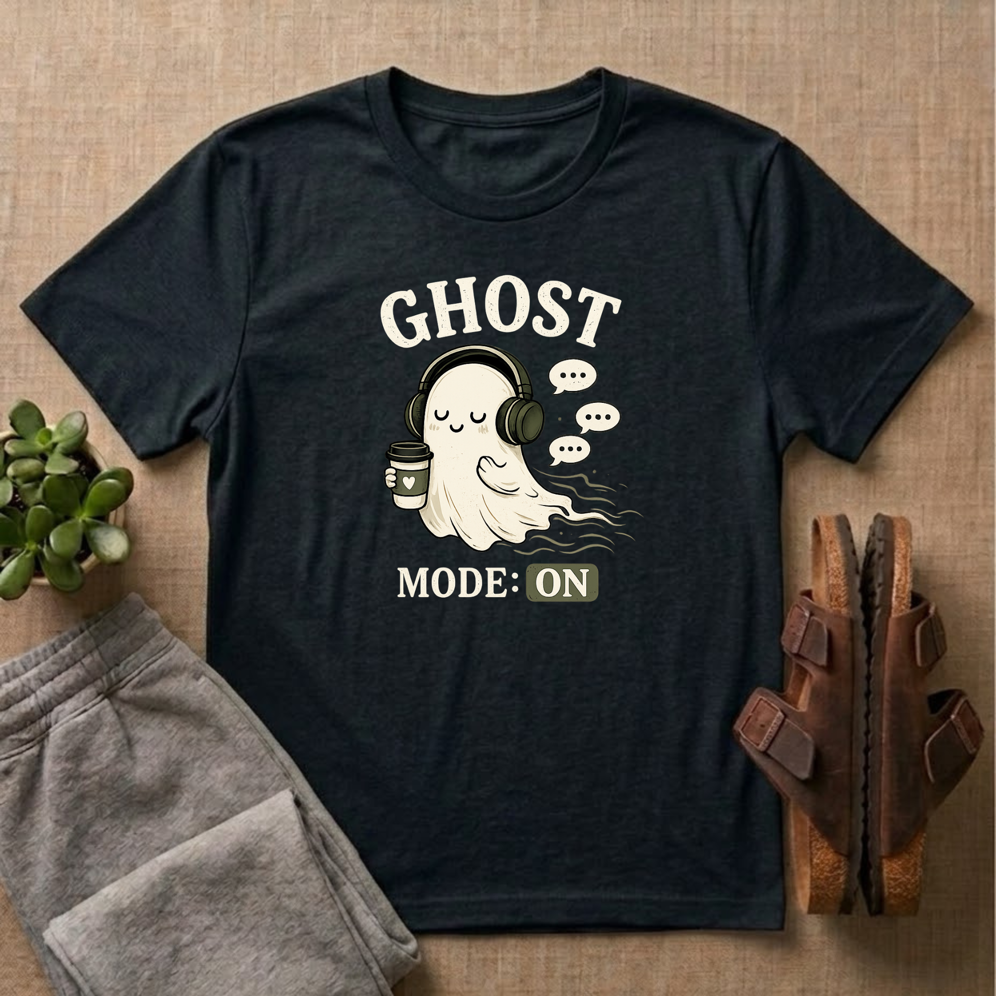 Ghost Mode: ON T-Shirt