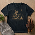 Fox Playing Music T-Shirt