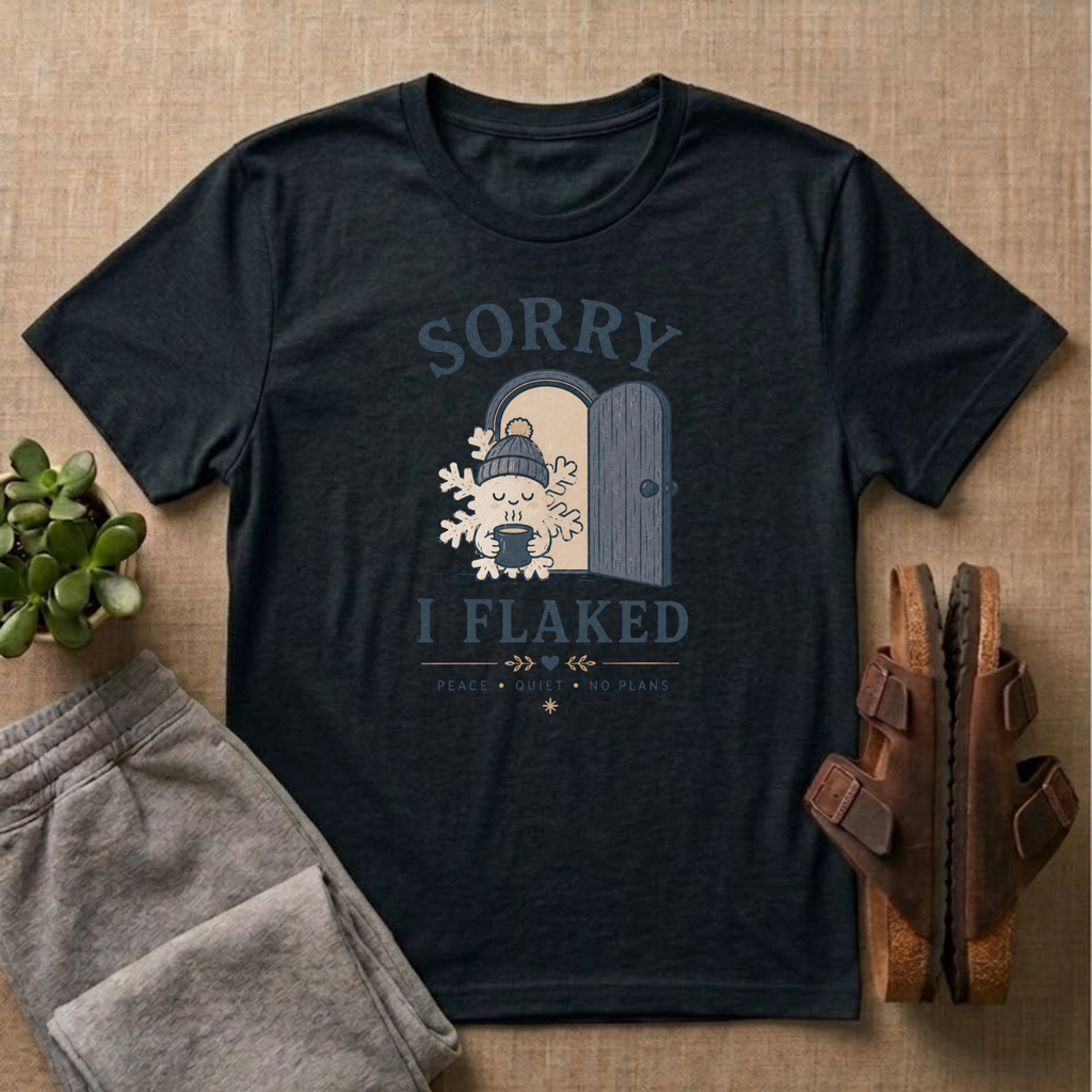 Sorry I Flaked T-Shirt