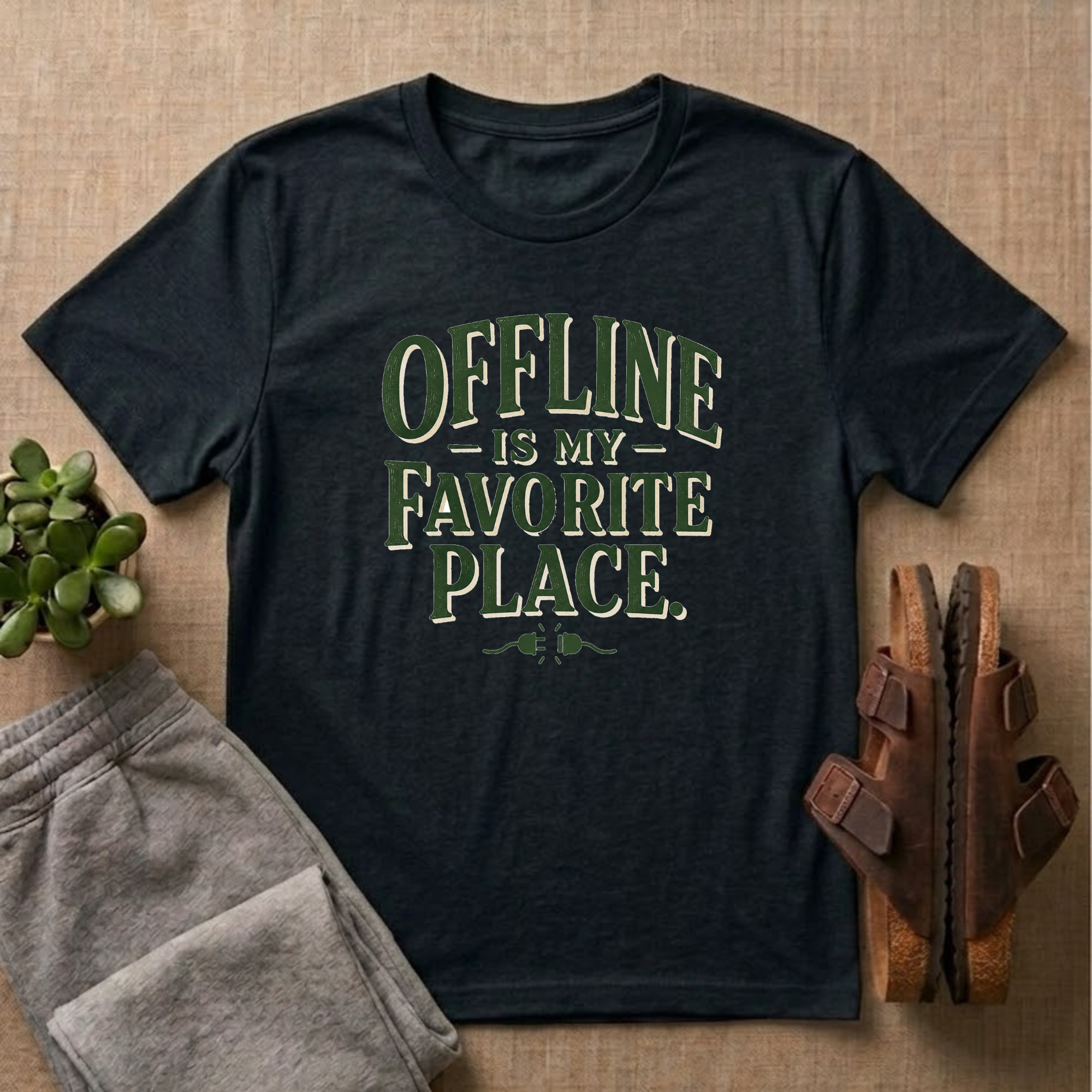 Offline is my Favorite Place T-Shirt