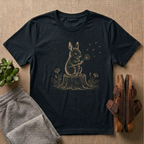 Rabbit Blowing Dandelion T-Shirt