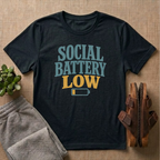 Social Battery Low T-Shirt