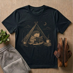 Hedgehog Camping T-Shirt