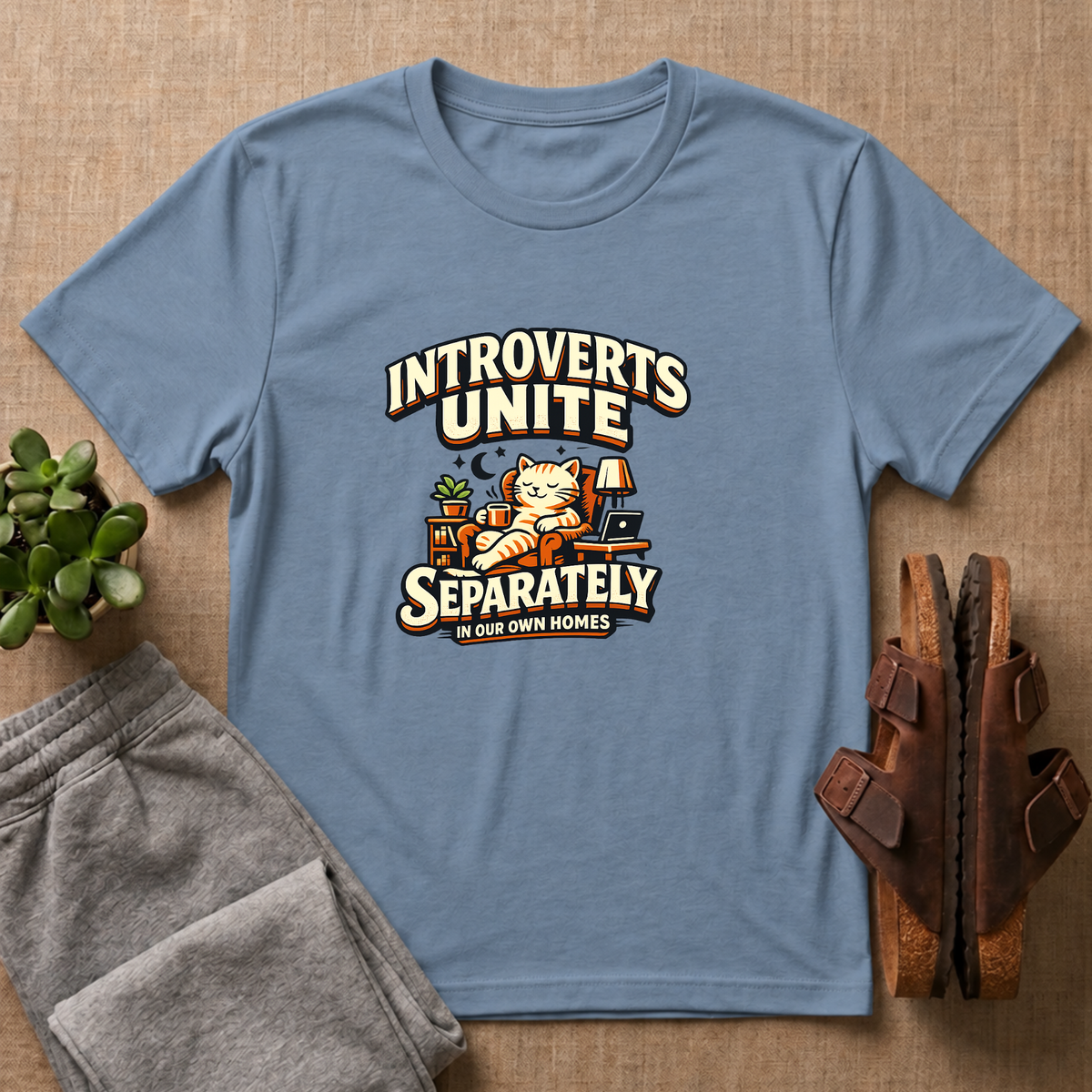 Introverts Unite Separately T-Shirt