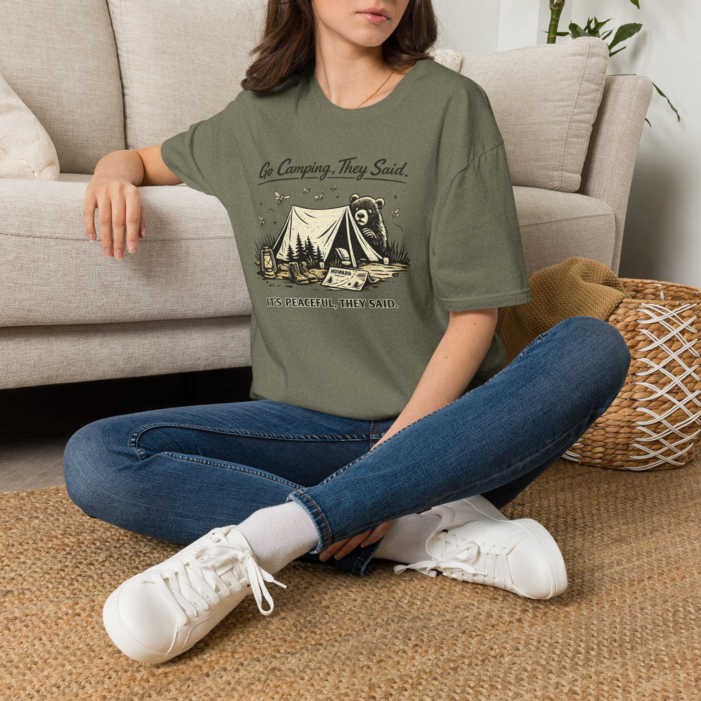 Go Camping They Said It’s Peaceful They Said T-Shirt
