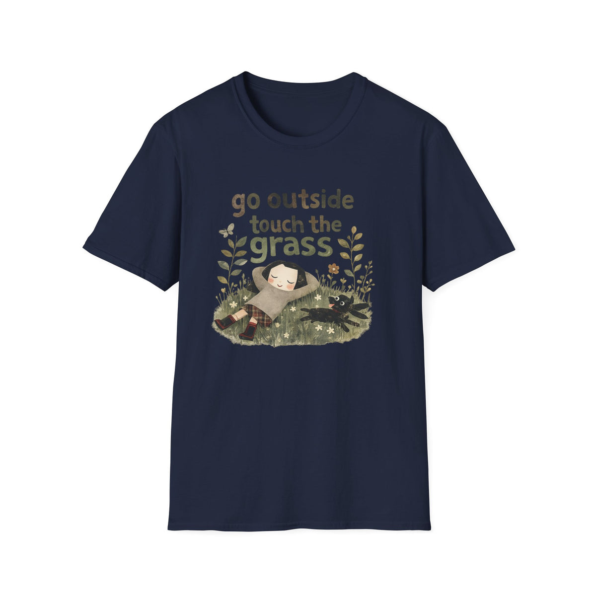Go Outside Touch The Grass T-Shirt