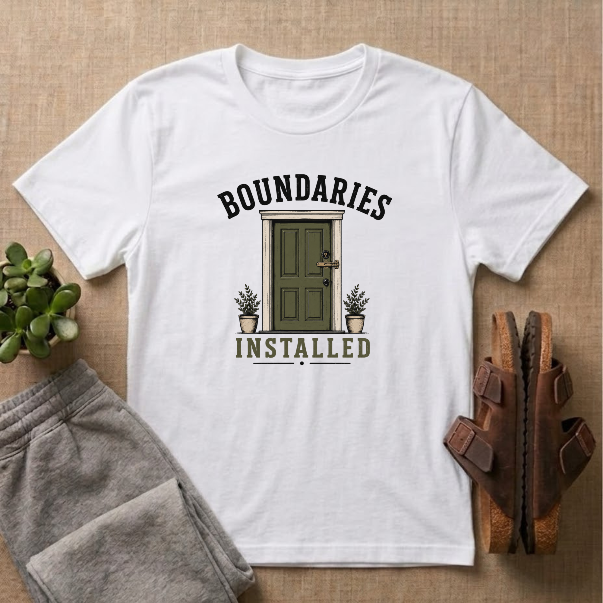 Boundaries Installed T-Shirt