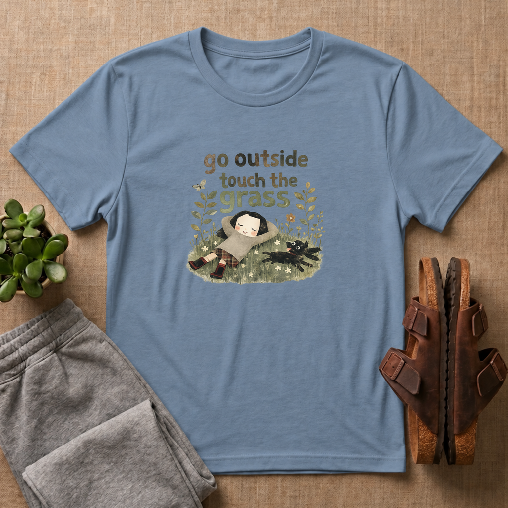 Go Outside Touch The Grass T-Shirt