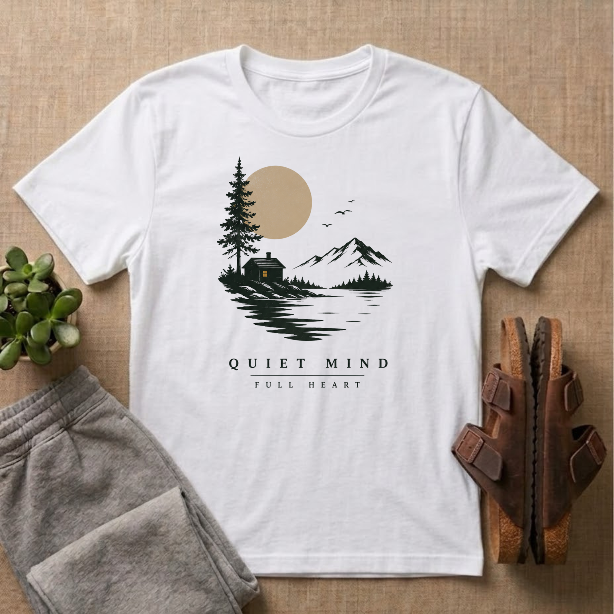 Quiet Mind Full Heart T-Shirt