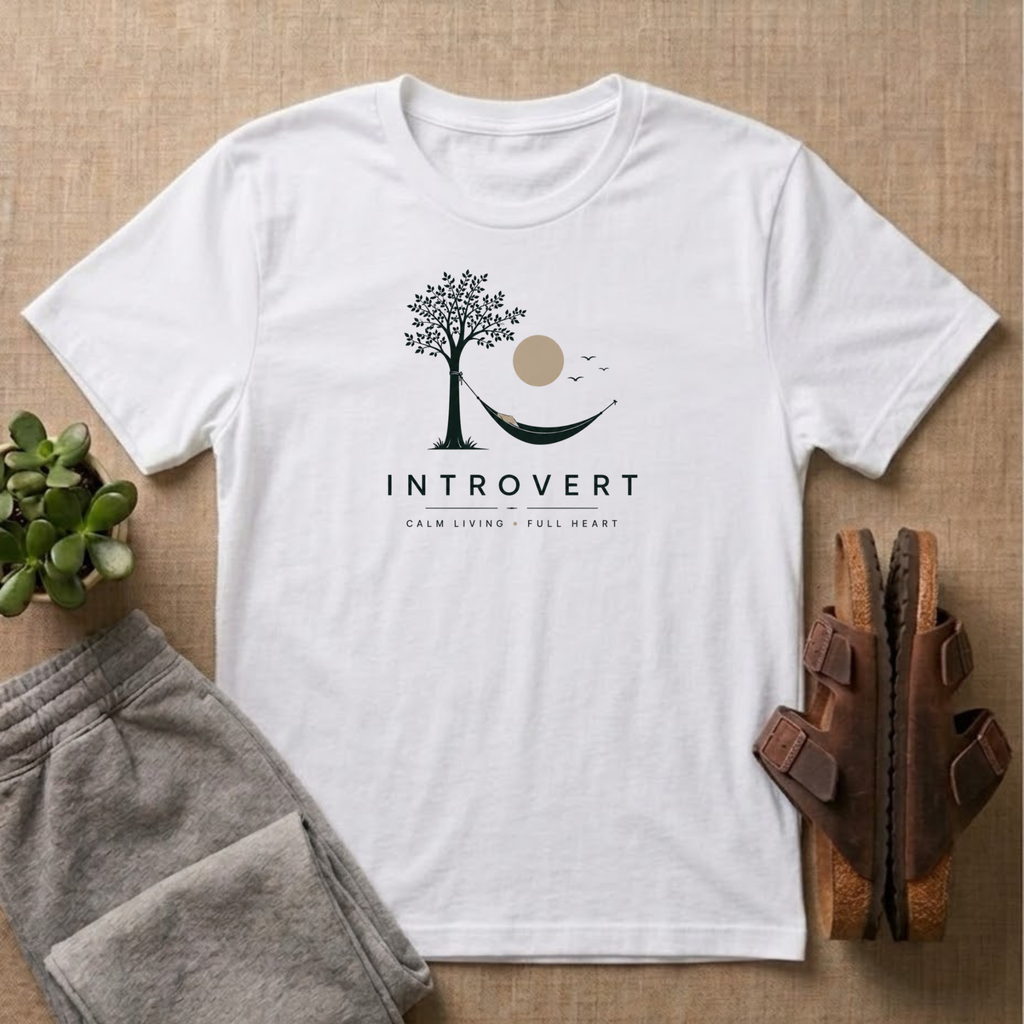 Introvert Calm Living T-Shirt